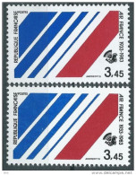 VARIETE  N 2278 **   - 1 TB BLEU CIEL AU LIEU DE BLEU FONCE - TRES VISIBLE AU SCANN - Unused Stamps
