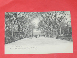 NEW YORK CITY  /  CENTRAL PARK  1902   THE MALL   CIRC NON EDITION - Central Park