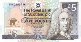 SCOTLAND 5 POUNDS 2005 P-365 UNC COMMEMORATIVE [ SCO365 ] - 5 Pond