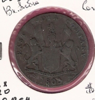 BRITISH INDIA EAST INDIA COMPANY 20 CASH 1803 - India