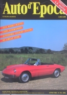 AUTO D' EPOCA - N.7/8 - LUGLIO/AGOSTO 1991 - ANNO VIII - ALFA ROMEO DUETTO - Engines