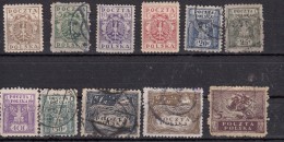 Pologne Du Nord  Valeurs En Fennigy  11 Valeurs - Used Stamps