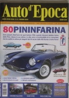 AUTO D' EPOCA - N.6 - GIUGNO 2010 - ANNO XXVIII - PININFARINA - Motori