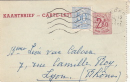 Entier + Complement Dyver Pour La France - Briefkaarten 1951-..