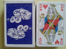 CPE. Jeu De 52 Cartes + 2 Jokers. Usagé Dans Sa Boite Carton - 54 Cards