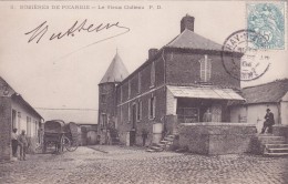 CPA 80 @ ROSIERES En Santerre Entre Bray Et Guerbigny @  Le Vieux Château En 1904 - Rosieres En Santerre