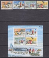 New Zealand 1984 Antarctic Research 4v + M/s ** Mnh (31112) - Unused Stamps