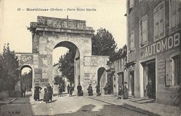 Montélimar - Porte Saint-Martin (Intérieur De La Ville) - Carte B.F. N°12 Non Circulée - Montelimar