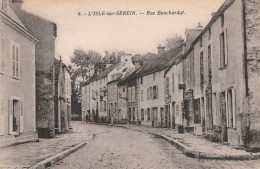 L'ISLE SUR SEREIN - RUE BOUCHARDAT - BELLE CARTE - COMMERCES -  Top §§§ - L'Isle Sur Serein