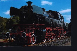 LOCOMITIVE ALLEMANDE 1974 66002 - Gares - Avec Trains