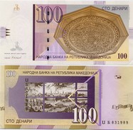 MACEDONIA       100 Denari       P-16f       8.2005       UNC - Macédoine Du Nord