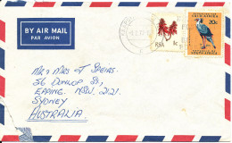 South Africa Air Mail Cover Sent To Australia 1-2-1972 - Poste Aérienne