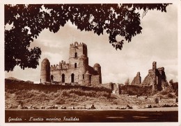 05891  "ERITREA - A.O.I. - GONDAR - L'ANTICO MANIERO FASILIDES"  CART. ILL. ORIG. SPEDITA 1938 - Eritrea