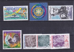 LOT 56 NOUVELLE CALEDONIE N°940-938-954-937-955-956-957 ** - Unused Stamps