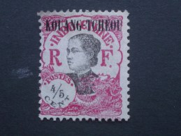 KOUANG-TCHEOU  Colonie France  ( O )  1923   "   TP D'Indochine Surchargé  "   N° 52 , 53 , 55 .       3 Val . - Used Stamps