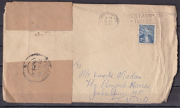 CANADA, 1955, Cover From Canada To India, Tupper - Storia Postale