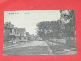 SIDNEY /  CAPE BRETON   1902   PARK STREET   CIRC NON EDITION - Cape Breton