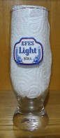 AC - EFES PILSEN LIGHT BEER CHALICE GLASS # 4 FROM TURKEY - Birra