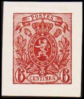 1866. Weapon.6 CENTIMES. Essay. Redbrown. (Michel: ) - JF194679 - Essais & Réimpressions