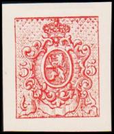 1866. Weapon.Without Value. Essay. Red. (Michel: ) - JF194636 - Proofs & Reprints