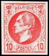 1865-1866. Leopol I. 10 CENTS Essay. Red. (Michel: ) - JF194384 - Essais & Réimpressions