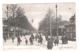 CPA 31 TOULOUSE L'allée Lafayette Pendant Les Foires Animated - Toulouse