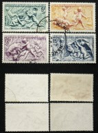 N° 859 à 862 Série Des SAISONS 1949 Ob TB Cote 9€ - Used Stamps