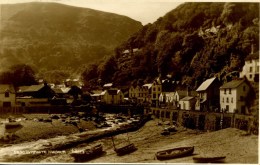 DEVON - LYNMOUTH HARBOUR RP Dv811 - Lynmouth & Lynton