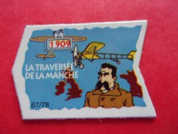 Magnet La Traversée De La Manche 1909 Avion Blériot - Characters