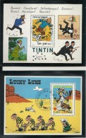 FRANCIA 2000/03 - Tintin Et Lucky Luke - Afgestempeld