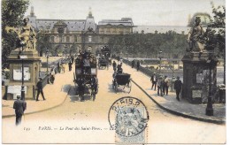 PARIS - Le Pont Des Saints Pères - Arrondissement: 06