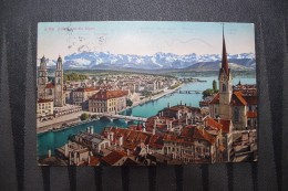 Delcampe - Zz - SUISSE - ZURICH AND DIE ALPEN - Zürich