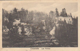 1921 Larochette " Les Ruines " Carte Houstrass - Larochette