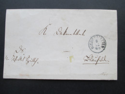 AD Vorphila 1868 Niederstetten K1 Insgesamt 3 Stempel! - Briefe U. Dokumente