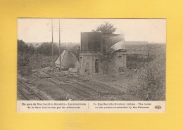 * CPA..dépt 60..NANTEUIL Le HAUDOUIN  : Les Réservoirs De La Gare Bombardés Par Les Allemands..Scan A : Voir Les 2 Scans - Nanteuil-le-Haudouin