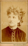 Photo-carte De Visite / CDV / Jeune Femme / Young Woman / Photo Loescher & Petsch / Berlin / Germany / Frl. Frèmmel - Ancianas (antes De 1900)