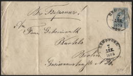 RUSSIA RUSSIE - Uprated Stationery Enveloppe To Germany 1884 (760) - Stamped Stationery