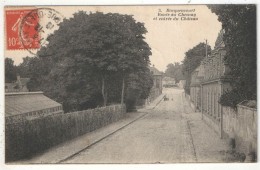 78 - ROCQUENCOURT - Route Du Chesnay Et Entrée Du Château - Rocquencourt