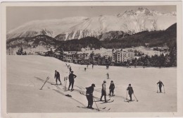 Suisse,helvetia,swiss,schweiz,svizzera,switzerland ,GRISONS,SAINT MORITZ,hiver,skieur - St. Moritz