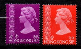 HONG-KONG - 20 & 50 C. Neufs - Unused Stamps