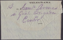 TELEG-190 SPAIN ESPAÑA CUBA OLD TELEGRAM TELEGRAPH. CIRCA 1897. INDEPENDENCE WAR. GUINES. - Prephilately