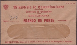 TELEG-194 CUBA OLD TELEGRAM TELEGRAPH. CIRCA 1950. TELEGRAFO OFICIAL DEL ESTADO. - Prephilately