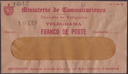 TELEG-195 CUBA OLD TELEGRAM TELEGRAPH. CIRCA 1950. TELEGRAFO OFICIAL DEL ESTADO. - Prephilately