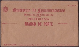 TELEG-196 CUBA OLD TELEGRAM TELEGRAPH. CIRCA 1950. TELEGRAFO OFICIAL DEL ESTADO. - Prephilately