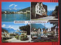 Ingenbohl (SZ) - Mehrbildkarte "Brunnen Vierwaldstättersee" - Ingenbohl