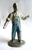 QUIRALU ? - CIRQUE FERME ZOO - ALUMINIUM - ANNEE 50 FIGURINE FERMIER OU AUTRE - Quiralu