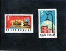 1984 - L Eclairage Electriquedes Rues,a Timisoara Mi 4114/4115 Et Yv 3553/3554 MNH - Ongebruikt