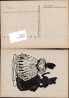 120763,Scherenschnitt Silhouette Isolde Brucker Mütterliche Ermahnung - Silhouetkaarten