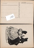 120762,Scherenschnitt Silhouette Isolde Brucker Mütterliche Ermahnung - Silhouetkaarten