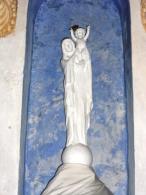 VAEcirq01 - Eglise De ST CIRQ LAPOPIE - Eglise Fortifiée - Statue La Vierge à L'Enfant - Saint-Cirq-Lapopie